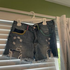 Forever 21 shorts with color hints